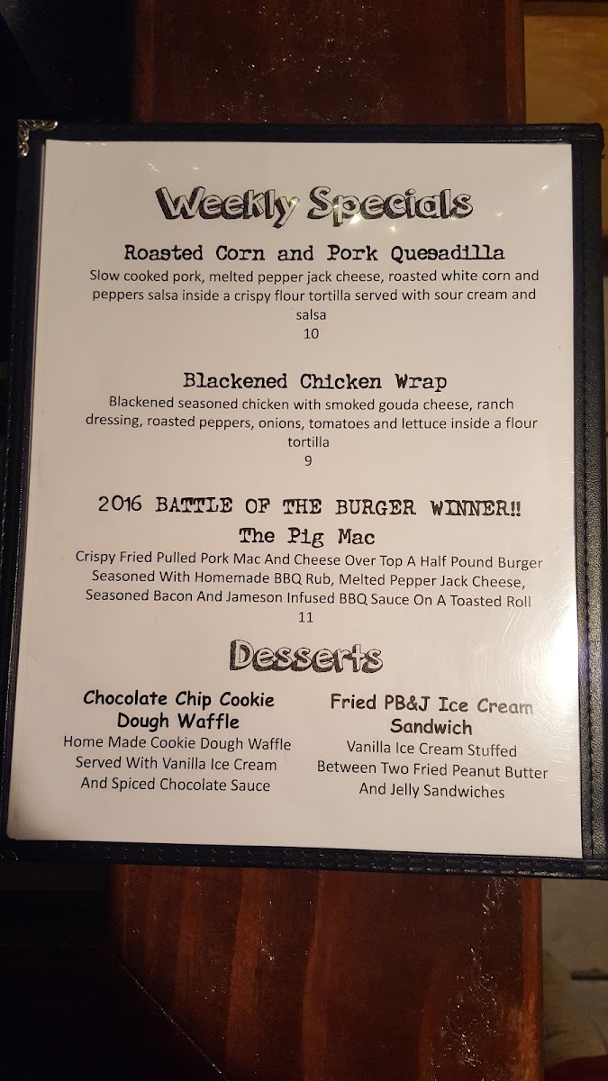 The Union Tap Menu - Image 6